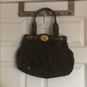 Brown Coach Bag